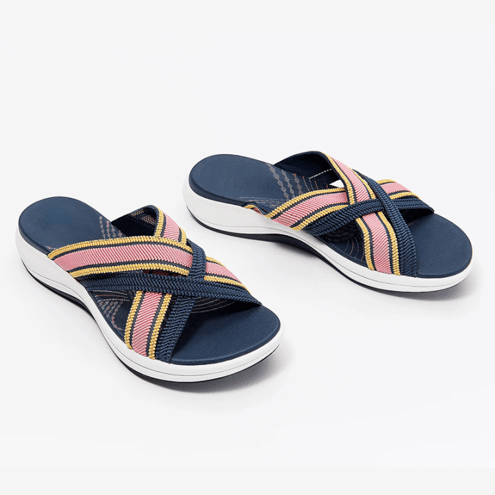 (New Arrival) Damping Sole Upgradation Stretch Lightweight Orthopedic Sandals