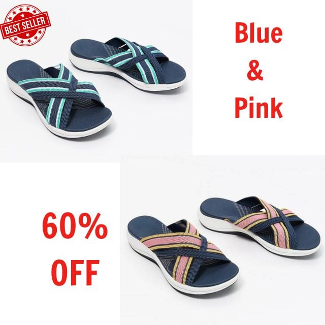 (New Arrival) Damping Sole Upgradation Stretch Lightweight Orthopedic Sandals