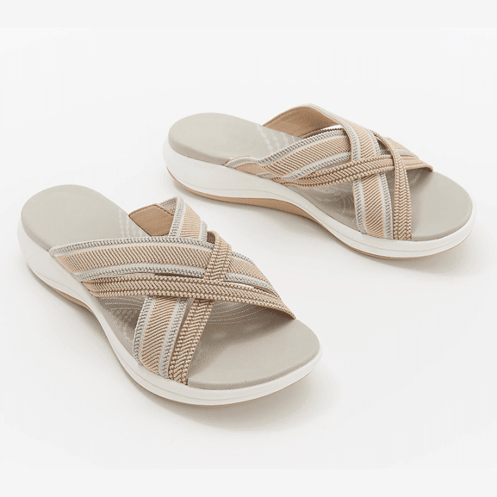 (New Arrival) Damping Sole Upgradation Stretch Lightweight Orthopedic Sandals