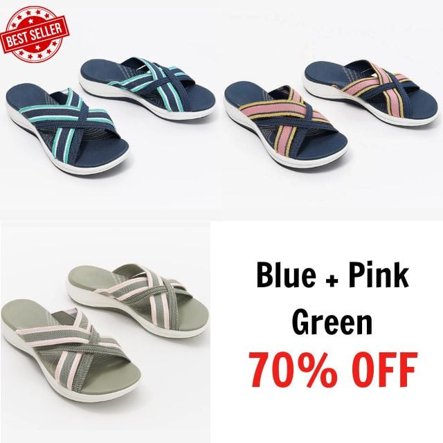 (New Arrival) Damping Sole Upgradation Stretch Lightweight Orthopedic Sandals