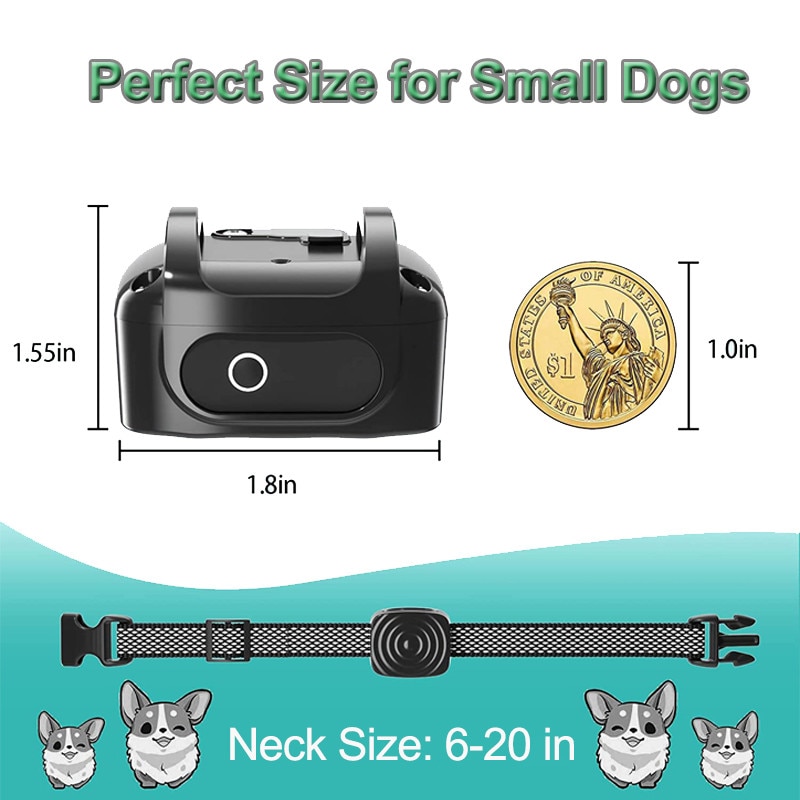 No Bark Collar | For Dogs up to 9kg