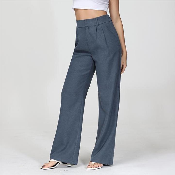 (ONLY TODAY - 49% OFF) Icy Lightweight Tailored Wide Leg Pants