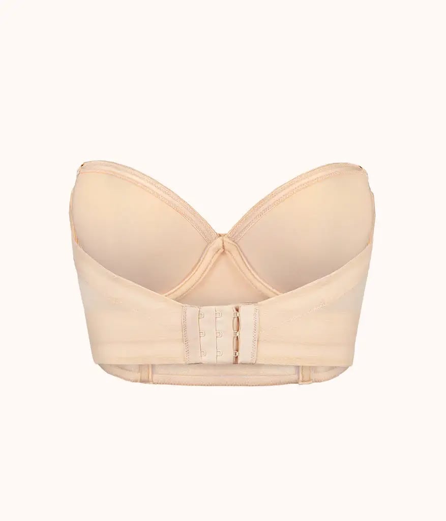 Peachy Charm | The Low Back Strapless Bra