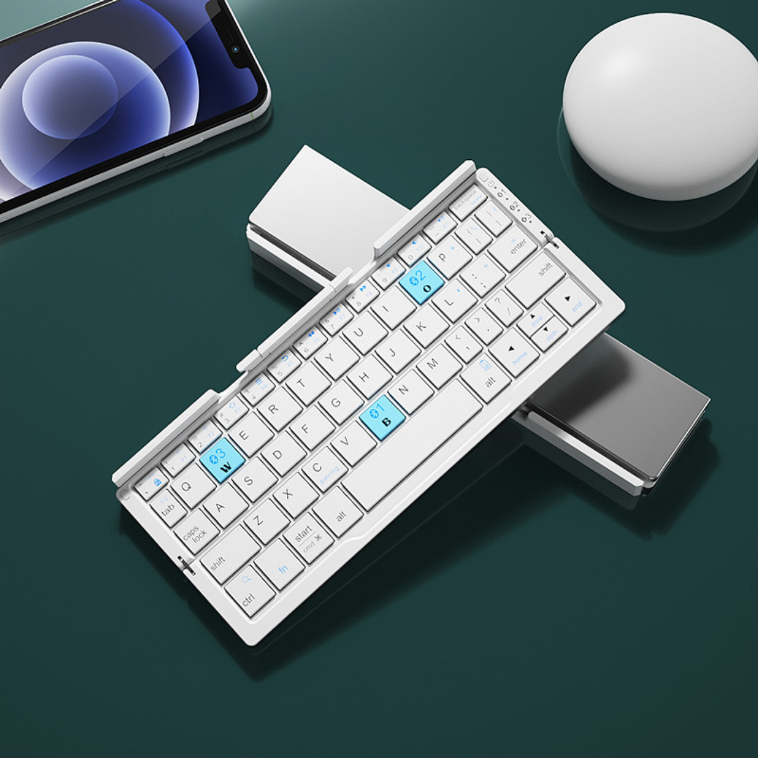 Pocket Board (BOW) - The Most Versatile Mini Bluetooth Folding Wireless Keyboard