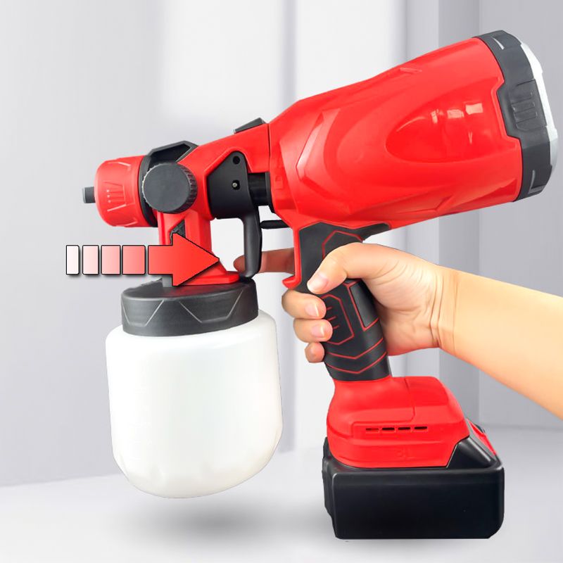 Teepor Portable Automatic High-pressure Paint Spray Gun