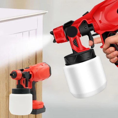 Pousbo Portable Automatic High-pressure Paint Spray Gun