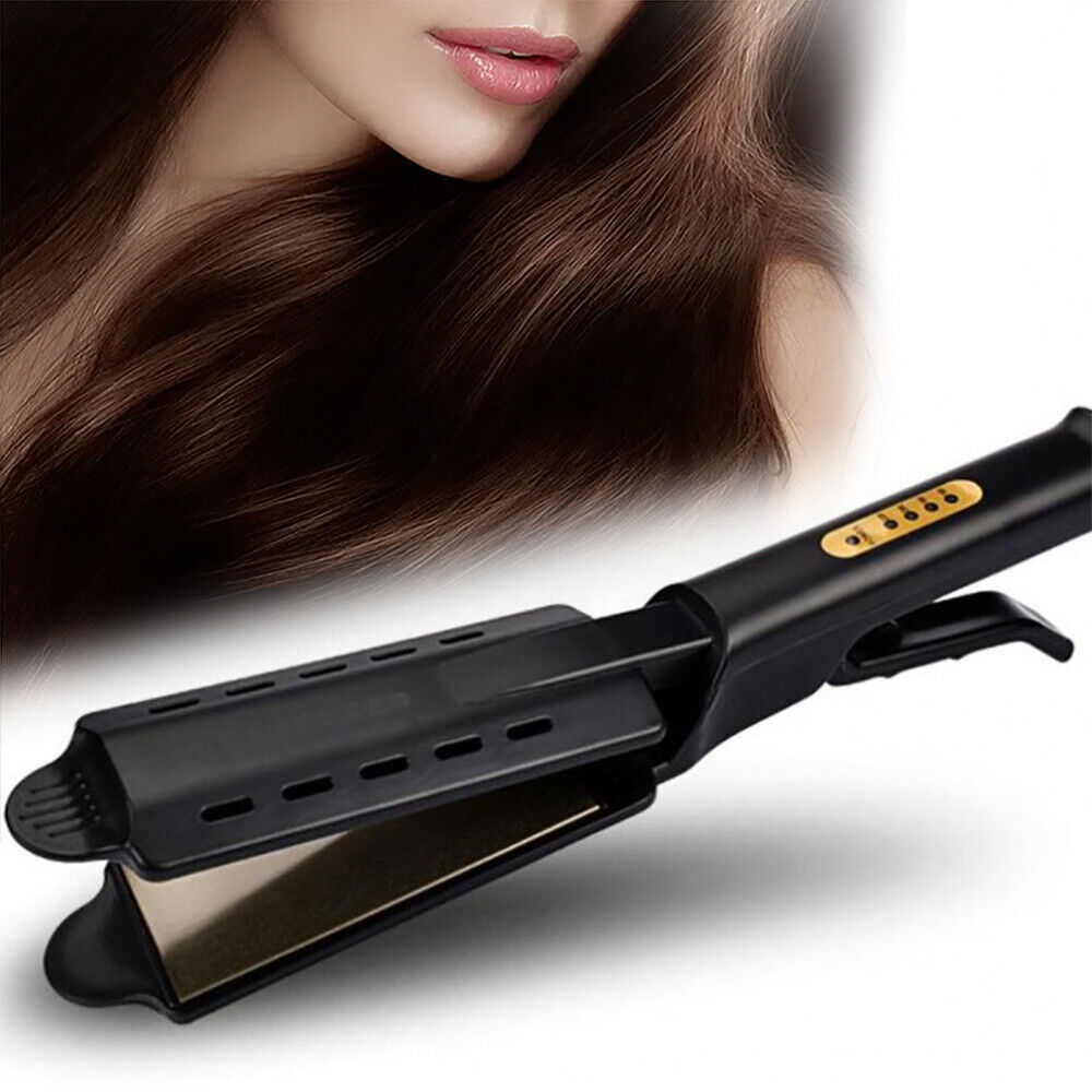 uponisco - Professional Glider Ceramic Flat Iron Ultra-Thin Hair Straightener