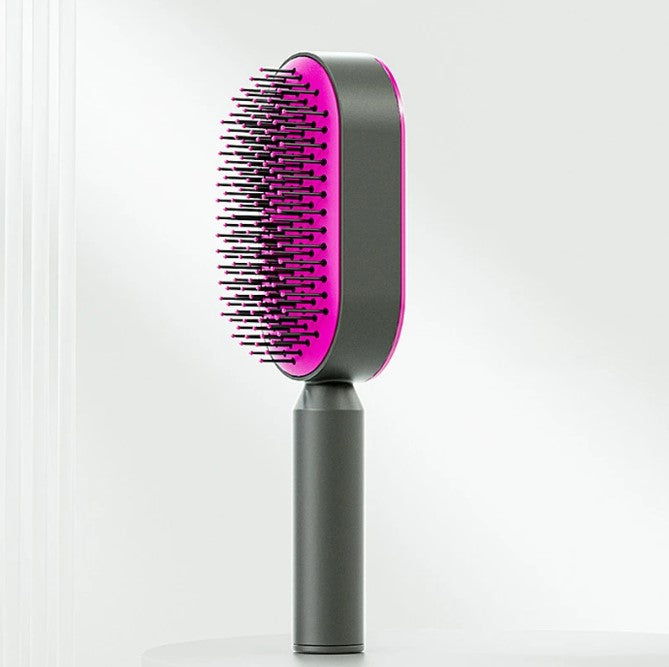 Selfclean Hairbrush