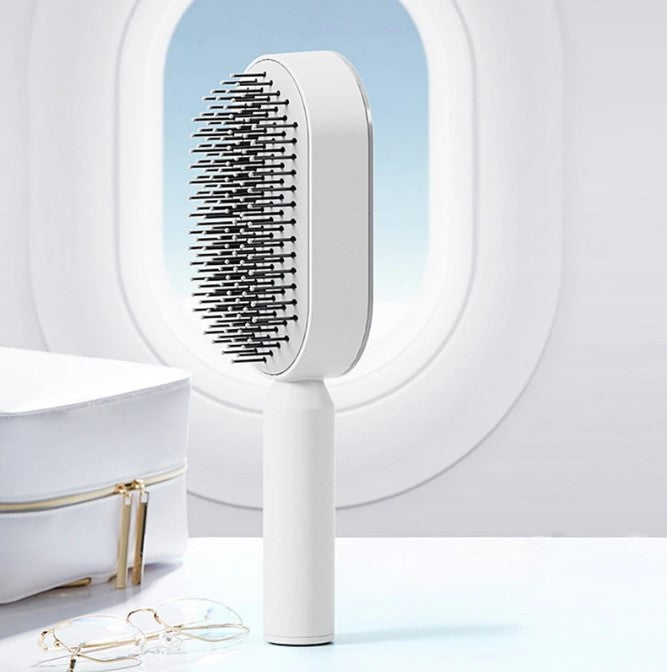 Selfclean Hairbrush