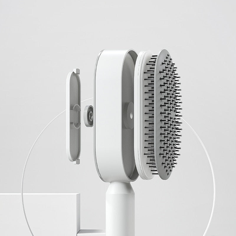 Selfclean Hairbrush