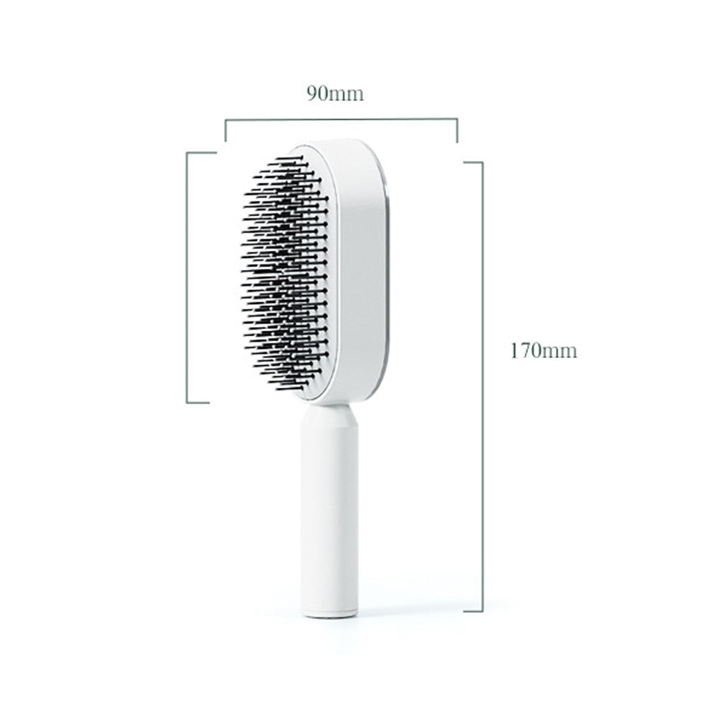 Selfclean Hairbrush