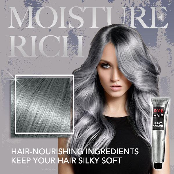 Silver Gray Hair Dye - 50% OFF