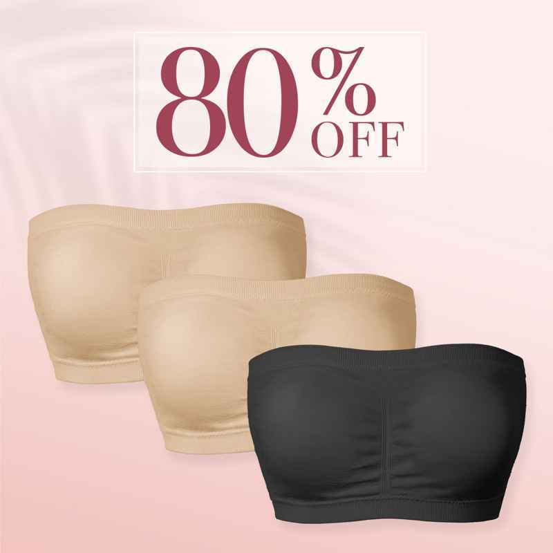 Skye Bra - Pure Comfort Wireless Strapless Bra