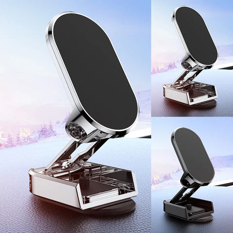 SmartMagnetic - Metal Foldable Car Phone Holder!