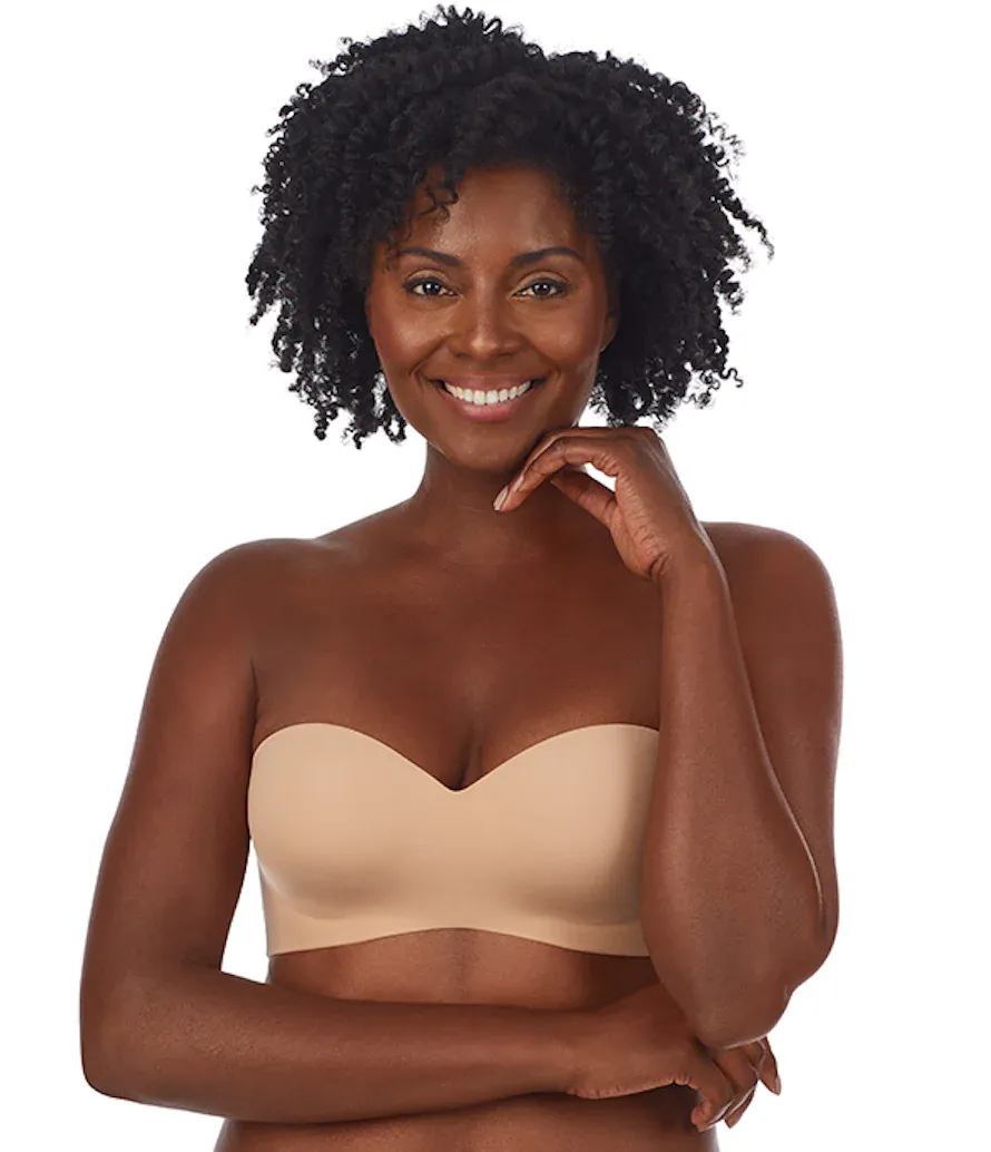 Smooth Shape Wireless Strapless Bra