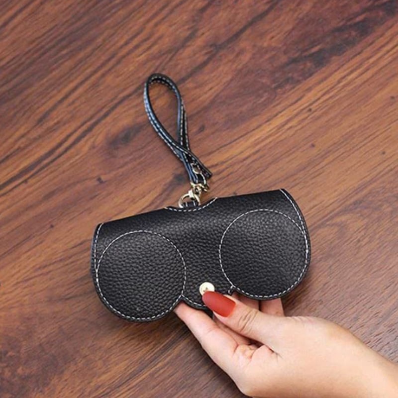 Moonlightbes Soft Leather Sunglasses Bag