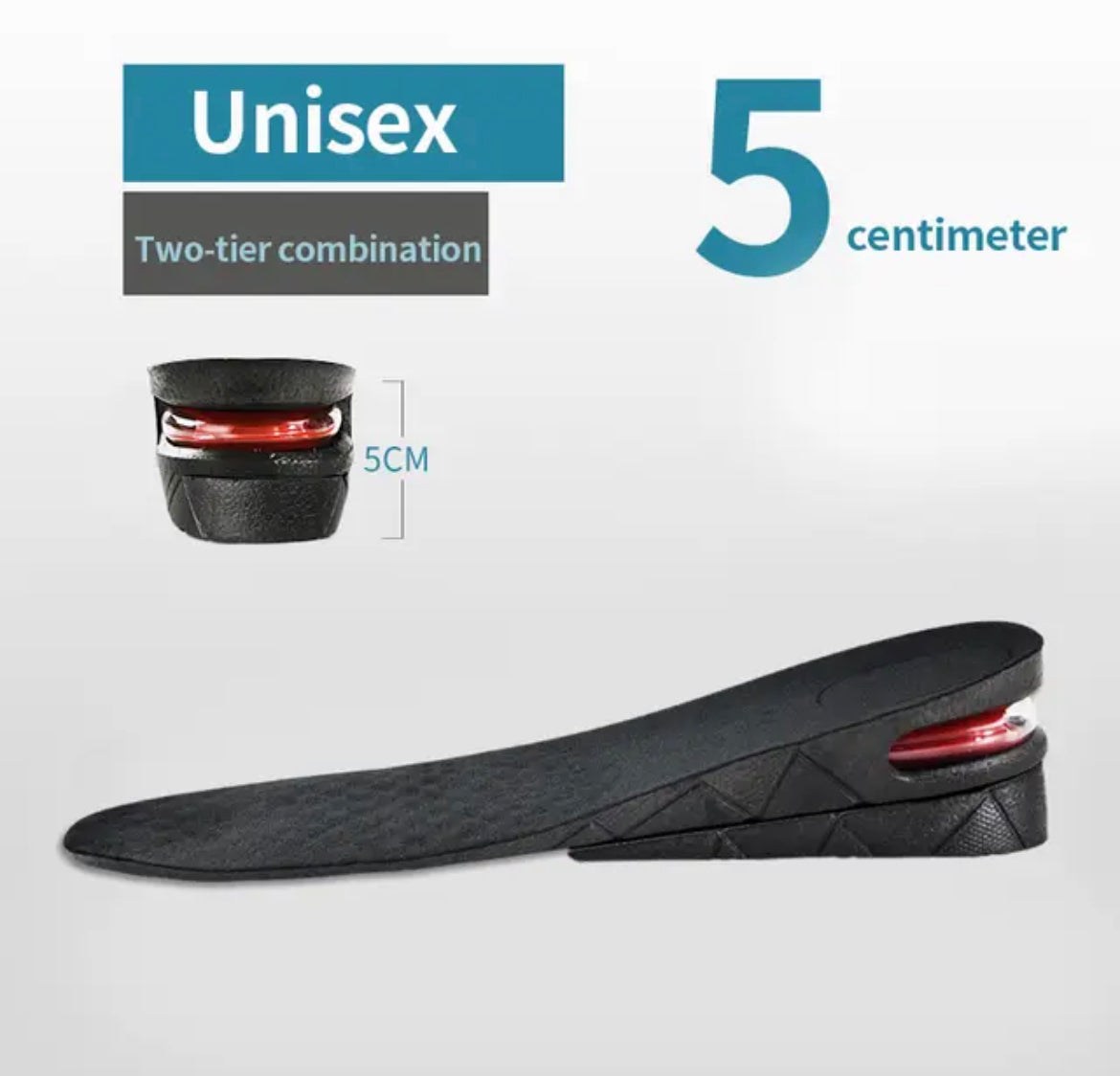 Sole boost insole lift