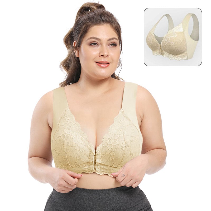 SORA BRA – FRONT CLOSURE 5D SHAPING PUSH UP BRA – SEAMLESS, BEAUTY BACK, COMFY