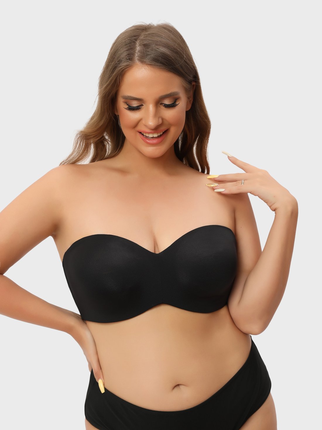 Special 48% OFF - Full Support Non-Slip Convertible Bandeau Bra