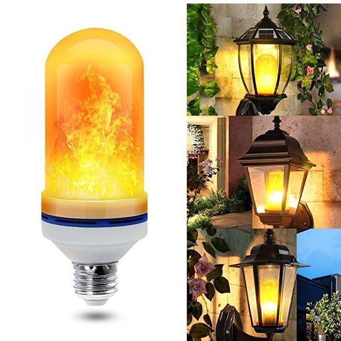 Summer Hot Sale - LED Flame Effect Light Bulb-With Gravity Sensing Effect