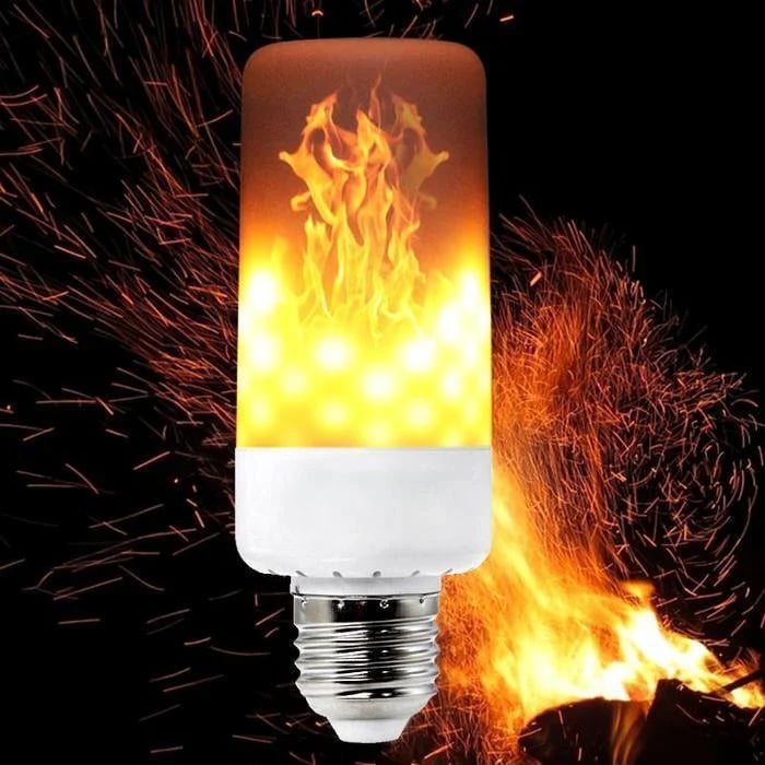 Summer Hot Sale - LED Flame Effect Light Bulb-With Gravity Sensing Effect