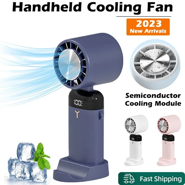 Gpmsign Summer Hot Sale - Portable Electric Cold Compress Cooling Fan