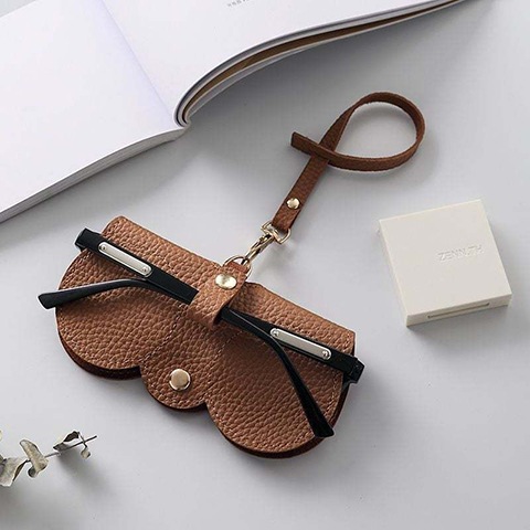 Summer Hot Sale - Soft Leather Sunglasses Bag