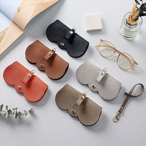 Summer Hot Sale - Soft Leather Sunglasses Bag