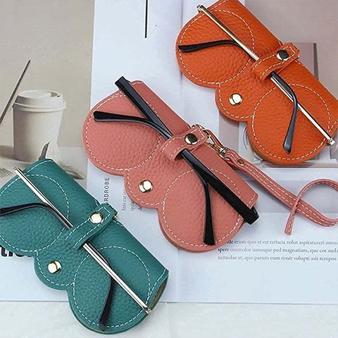 Summer Hot Sale - Soft Leather Sunglasses Bag