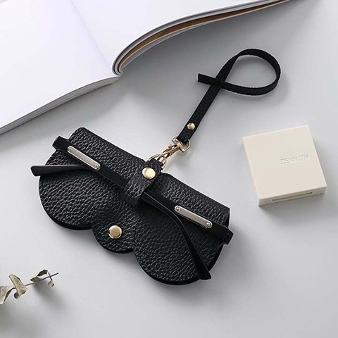 Summer Hot Sale - Soft Leather Sunglasses Bag