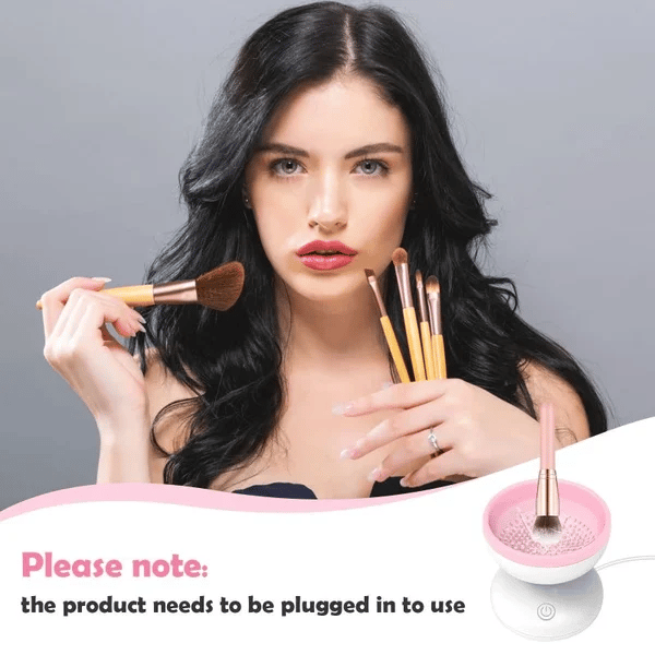 (Summer Hot Sale Now - SAVE 48% OFF) 2023 BEST SELLER Electric Makeup Brush Cleaner Machine