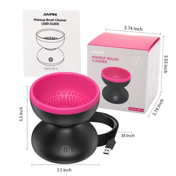 (Summer Hot Sale Now - SAVE 48% OFF) 2023 BEST SELLER Electric Makeup Brush Cleaner Machine