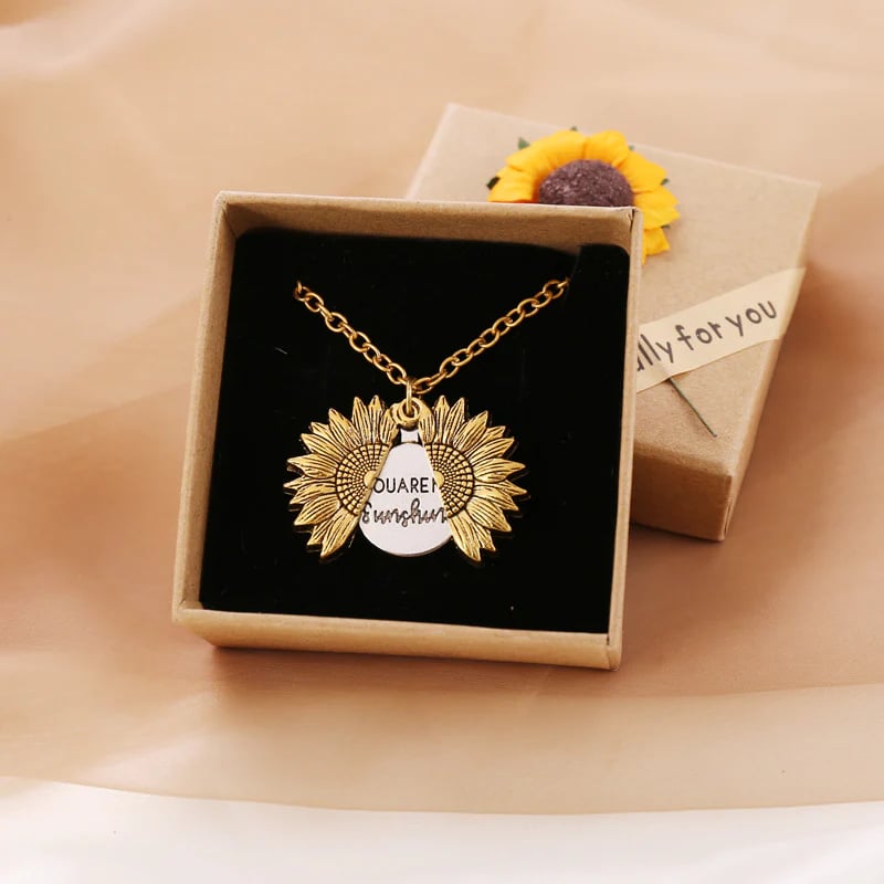 Sunflower Necklace