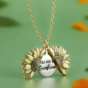 Sunflower Necklace