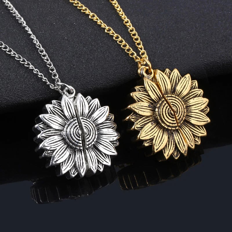 Sunflower Necklace