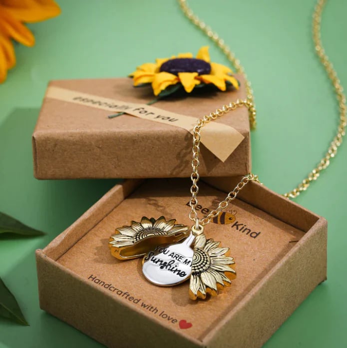 Sunflower Necklace