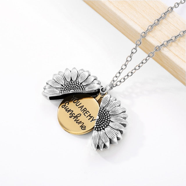 Sunshine Sunflower Necklace