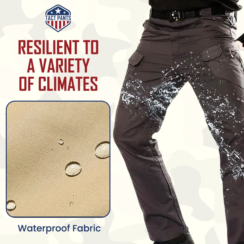 TactPants - 2023 Tactical Waterproof Cargo Pants