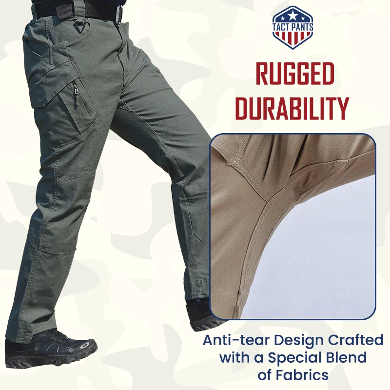 TactPants - 2023 Tactical Waterproof Cargo Pants