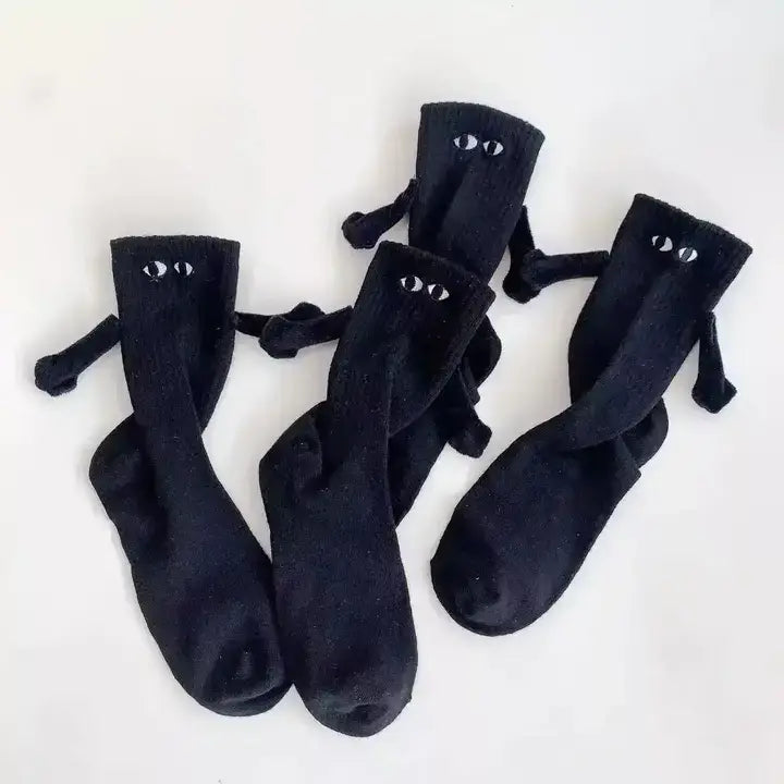 TeesNMerch Hand-in-Hand Socks - For Solemates Forever!