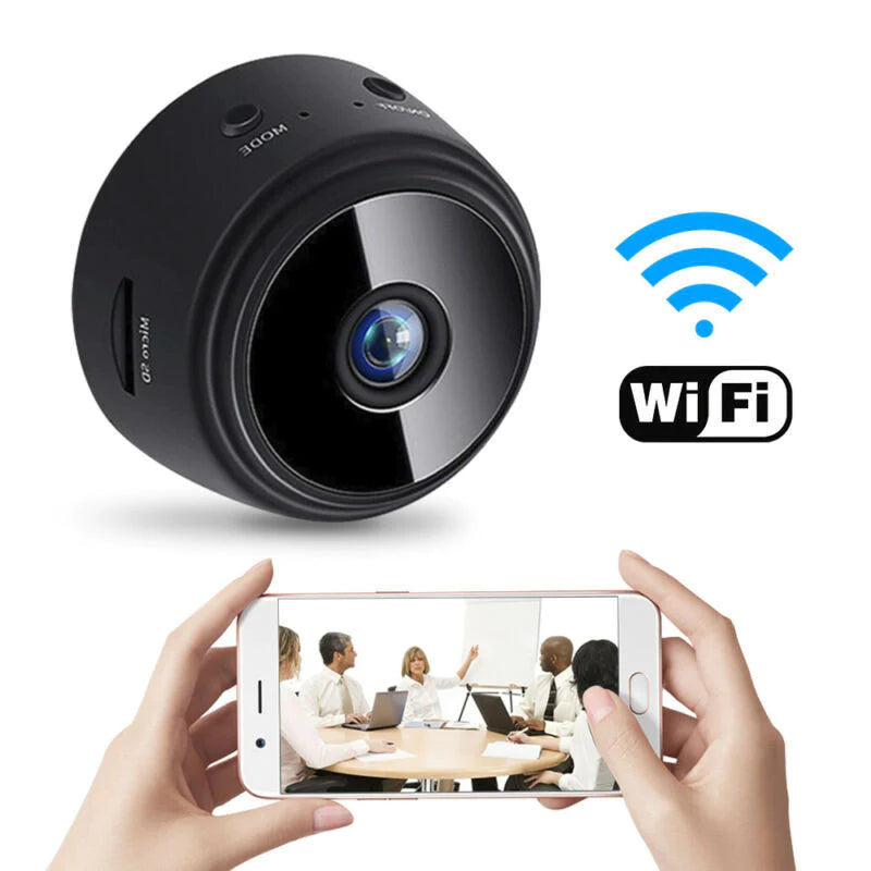 TinyCam - Mini WIFI Camera 1080P HD - Night Vision Included