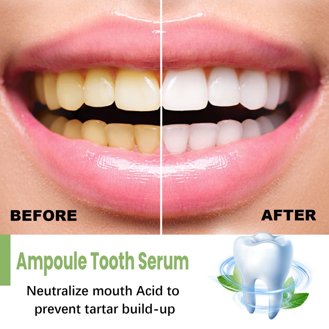 TLOPATM Ampoule Toothpaste, Removal of tartar and plaque bacteria and Teeth Whitening Essence Toothpaste.