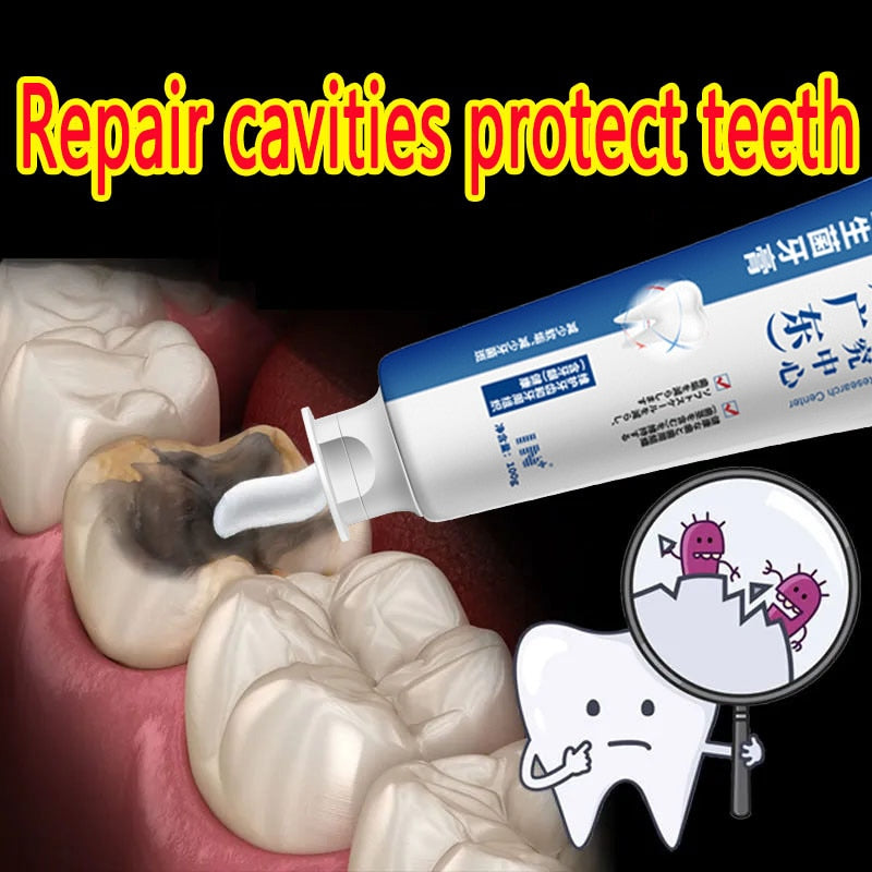 Yizman (Today Only Sale 50 %OFF + Buy two get one free) Quick Repair of Cavities Caries Removal of Plaque Stains Decay Whitening Yellowing Repair Teeth Teeth Whitening