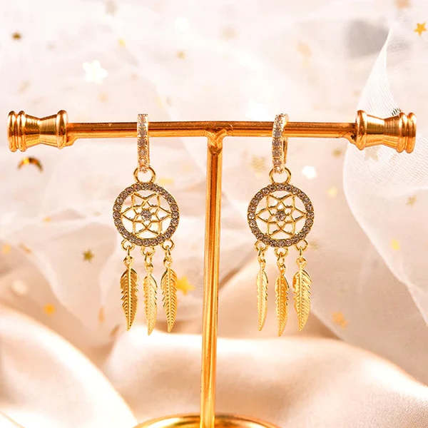 TRENDING 2023 - (SALE 50% OFF) Dreamcatcher Solid Earrings