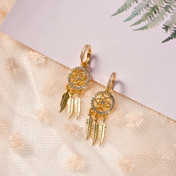 TRENDING 2023 - (SALE 50% OFF) Dreamcatcher Solid Earrings