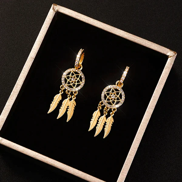 TRENDING 2023 - (SALE 50% OFF) Dreamcatcher Solid Earrings