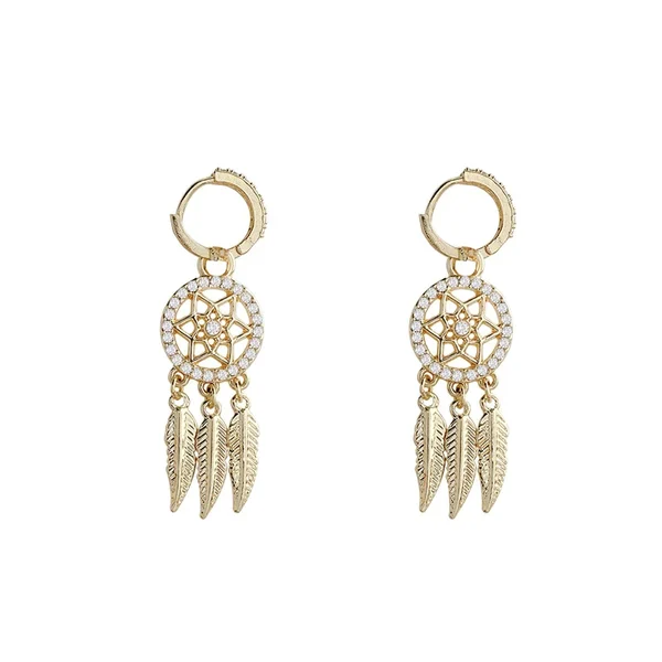 TRENDING 2023 - (SALE 50% OFF) Dreamcatcher Solid Earrings