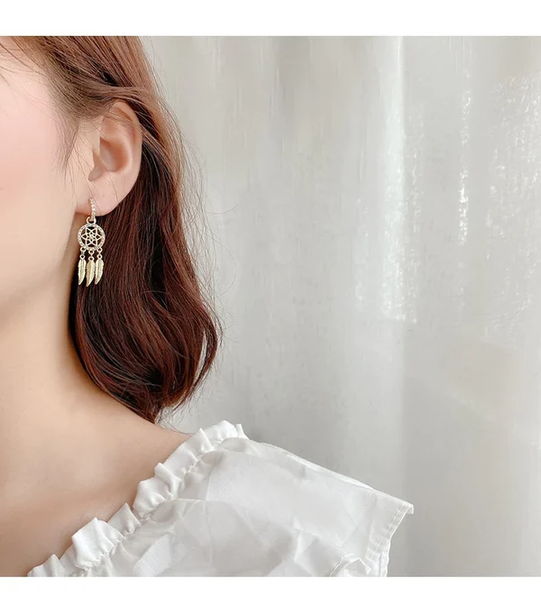 TRENDING 2023 - (SALE 50% OFF) Dreamcatcher Solid Earrings