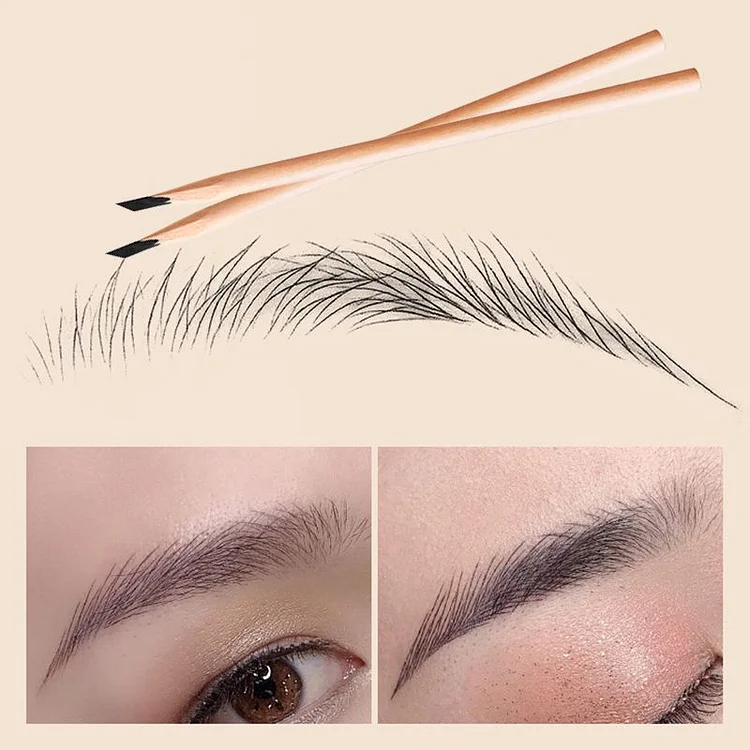 Waterproof Wooden Eyebrow Pencil