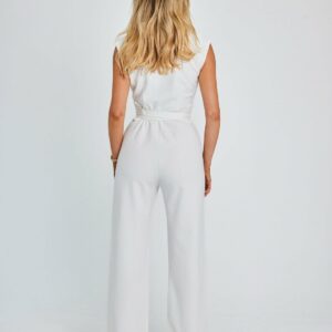 Women’s Sleeveless Wide-Leg Jumpsuit